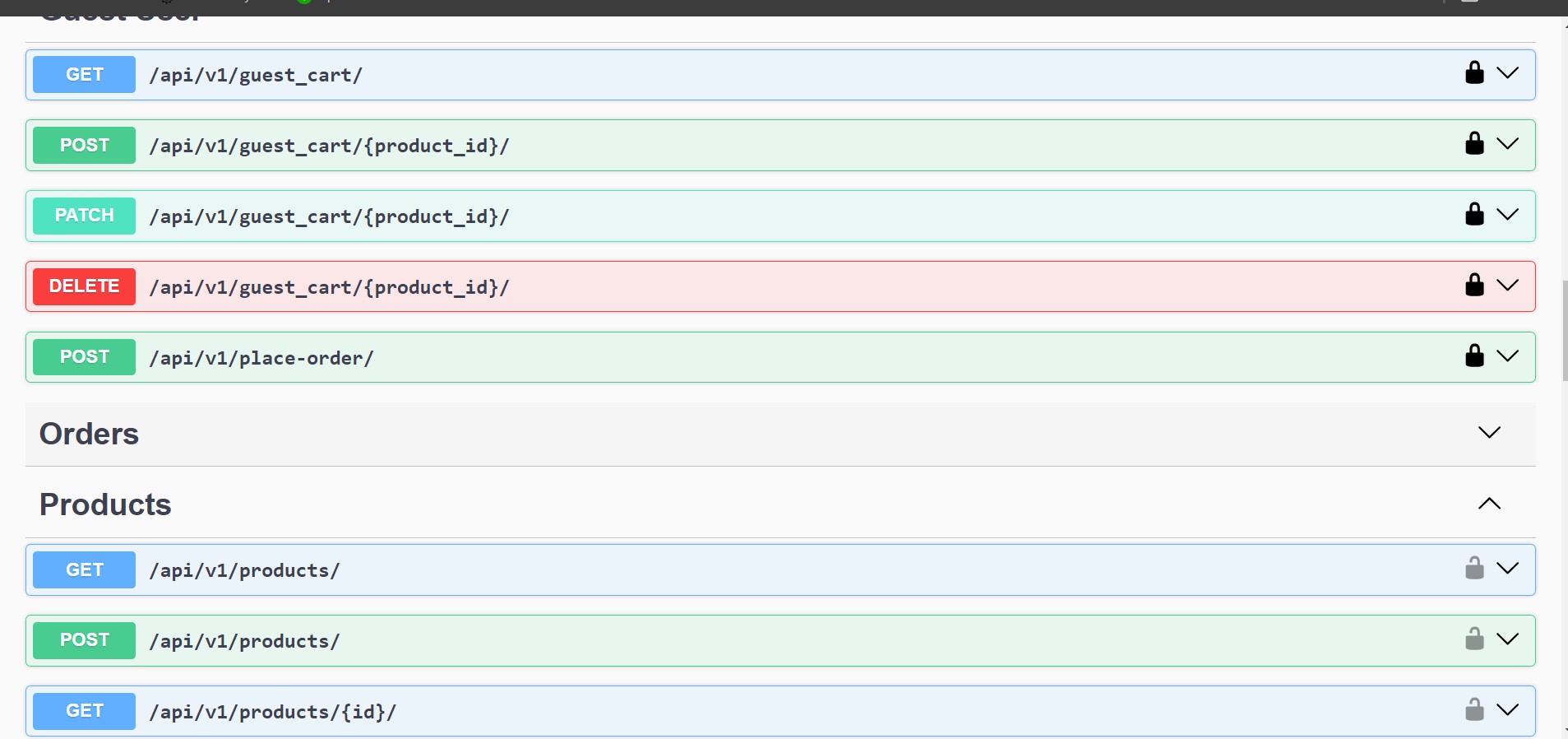 E-commerce API with Django Rest Framework and Stripe Payment Integration screenshot